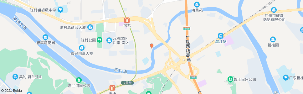 佛山南涌市场_公交站地图_佛山公交_妙搜公交查询2024