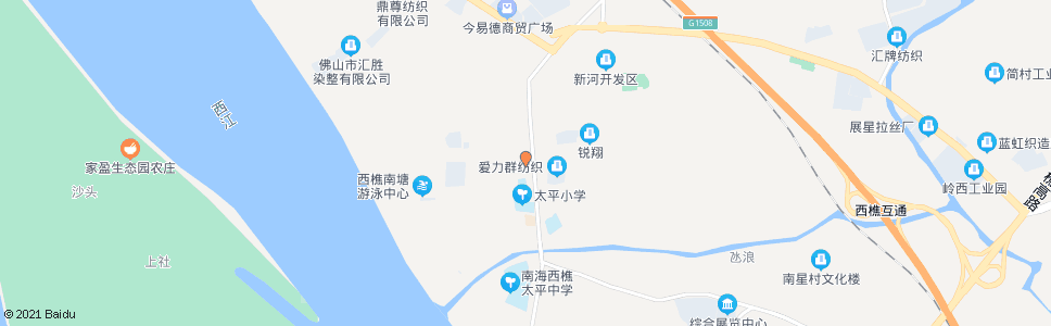 佛山莲塘村(太平小学后门)_公交站地图_佛山公交_妙搜公交查询2024