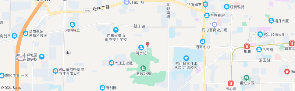 佛山清水坊_公交站地图_佛山公交_妙搜公交查询2024