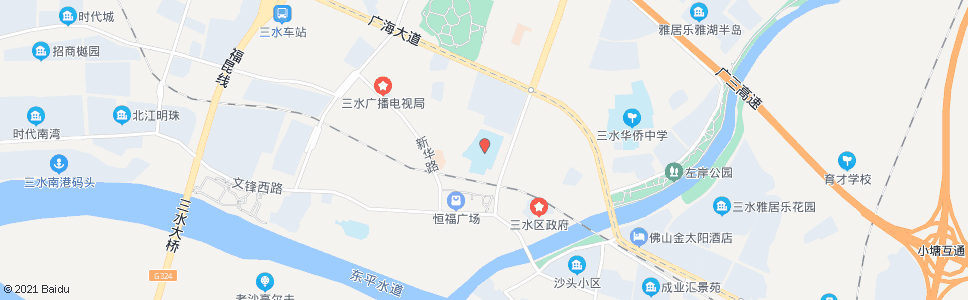 佛山西南中心小学_公交站地图_佛山公交_妙搜公交查询2024