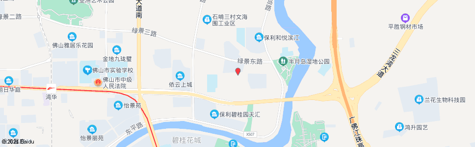 佛山奇槎小学总站_公交站地图_佛山公交_妙搜公交查询2024