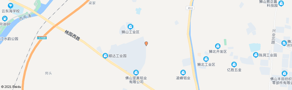 佛山华西村口_公交站地图_佛山公交_妙搜公交查询2024