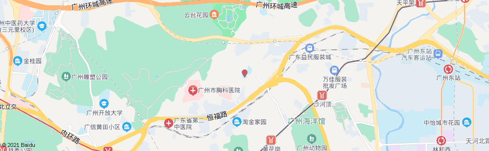 广州横枝岗路北(广州棋院)_公交站地图_广州公交_妙搜公交查询2024