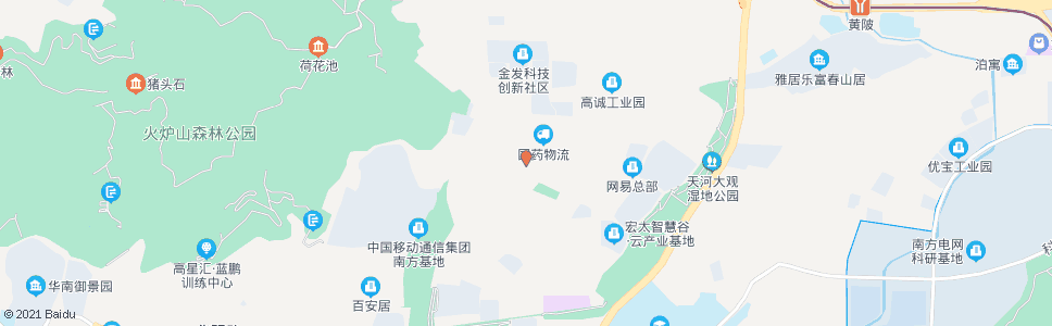 广州天河智慧城核心区总站(高唐)_公交站地图_广州公交_妙搜公交查询2024