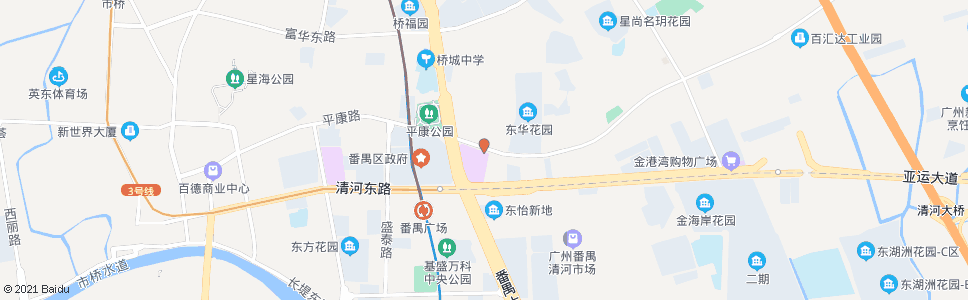 广州罗家村(市莲路)_公交站地图_广州公交_妙搜公交查询2024