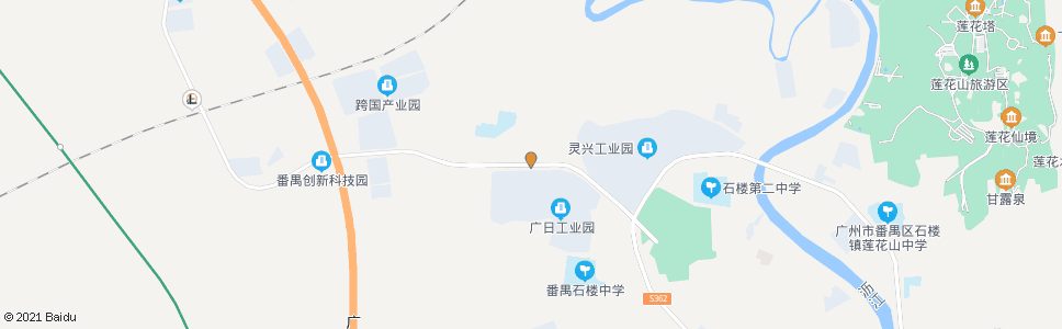 广州大岭村_公交站地图_广州公交_妙搜公交查询2024