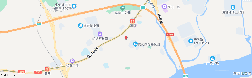 广州南岗西路口_公交站地图_广州公交_妙搜公交查询2024