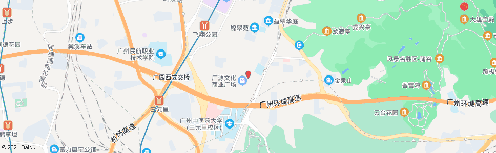 广州广园新村_公交站地图_广州公交_妙搜公交查询2024