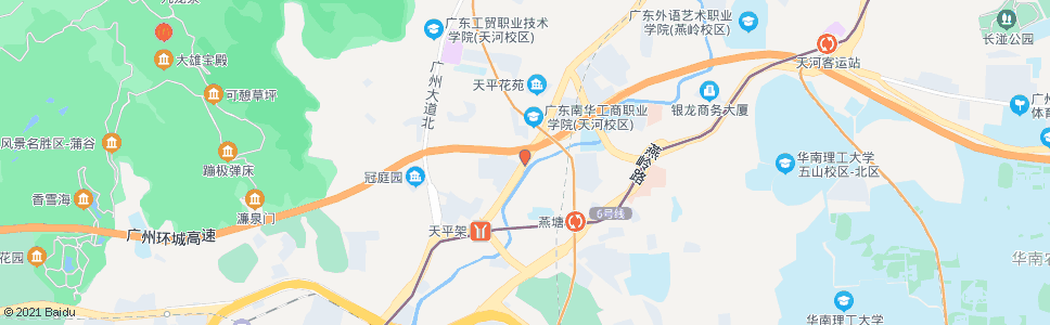 广州侨乐新村_公交站地图_广州公交_妙搜公交查询2024