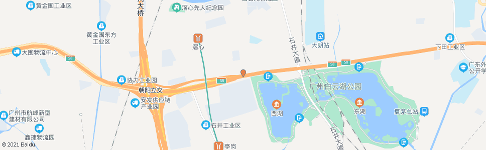广州滘心路口_公交站地图_广州公交_妙搜公交查询2024