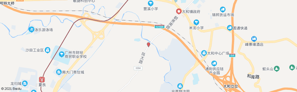 广州石湖村_公交站地图_广州公交_妙搜公交查询2025