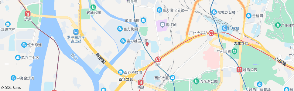 广州南京路小区_公交站地图_广州公交_妙搜公交查询2024