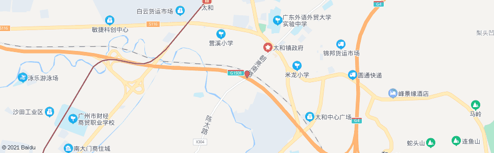 广州朝亮南路_公交站地图_广州公交_妙搜公交查询2024