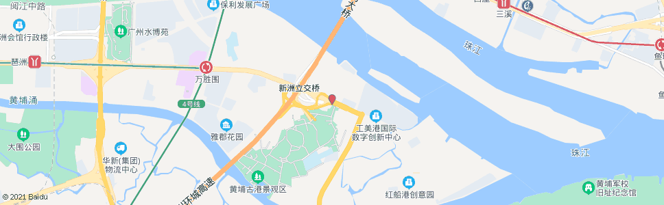 广州黄埔村_公交站地图_广州公交_妙搜公交查询2024