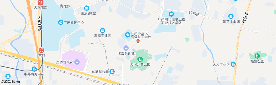 广州潮汕学院_公交站地图_广州公交_妙搜公交查询2024