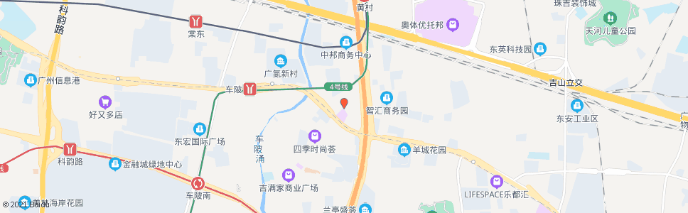 广州东圃总站(黄村西路)_公交站地图_广州公交_妙搜公交查询2025