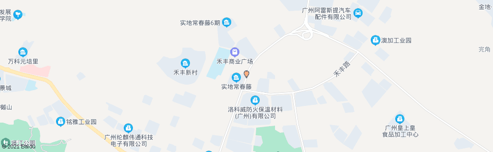 广州永和大道(常春藤)_公交站地图_广州公交_妙搜公交查询2025