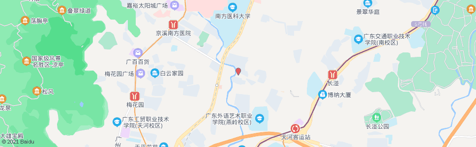 广州元岗横路_公交站地图_广州公交_妙搜公交查询2024