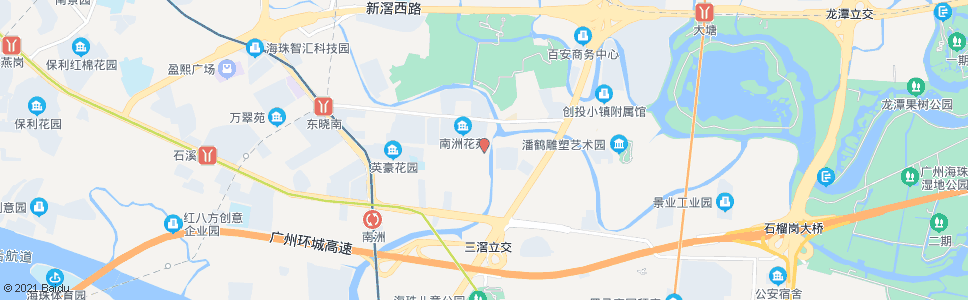 广州南燕路_公交站地图_广州公交_妙搜公交查询2024