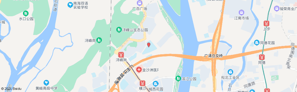 广州高级中学_公交站地图_广州公交_妙搜公交查询2025