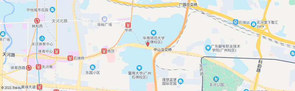 广州华师粤海酒店_公交站地图_广州公交_妙搜公交查询2025