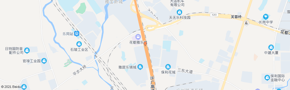 广州杨屋新村_公交站地图_广州公交_妙搜公交查询2025