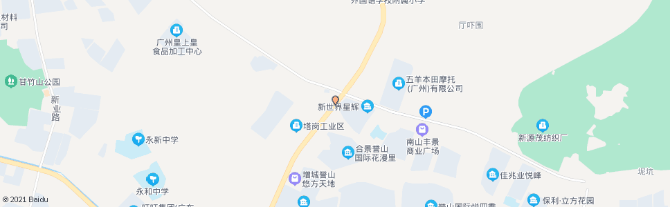 广州翟洞村_公交站地图_广州公交_妙搜公交查询2024