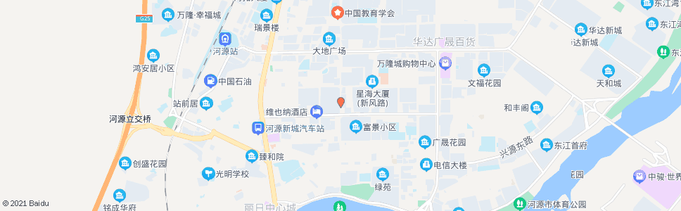 河源市经贸局_公交站地图_河源公交_妙搜公交查询2024