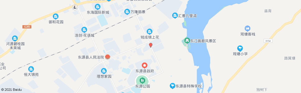 河源滨江花园_公交站地图_河源公交_妙搜公交查询2024