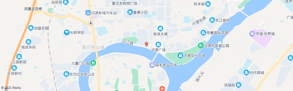 河源市档案馆_公交站地图_河源公交_妙搜公交查询2025