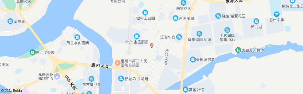 惠州湖西三路口_公交站地图_惠州公交_妙搜公交查询2024