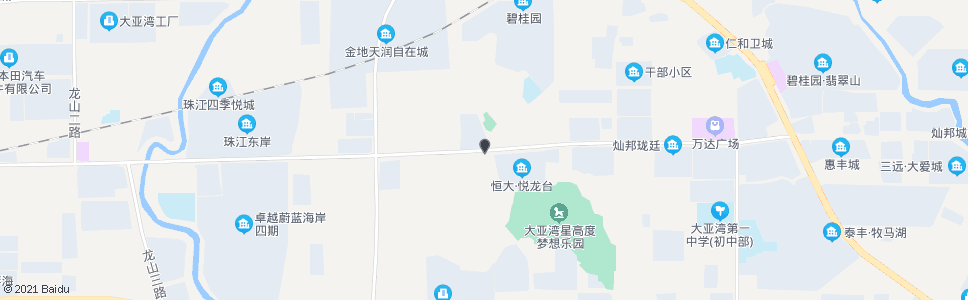 惠州碧桂园龙熹山(茶壶耳村)_公交站地图_惠州公交_妙搜公交查询2025