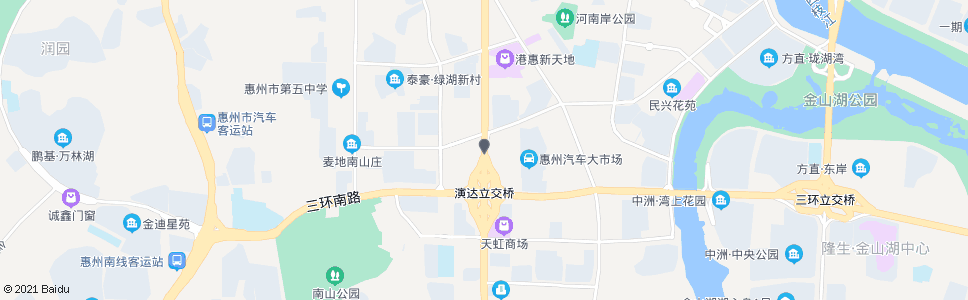 惠州教师新村_公交站地图_惠州公交_妙搜公交查询2024