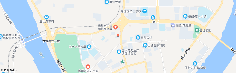 惠州三新市场_公交站地图_惠州公交_妙搜公交查询2024