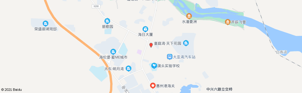 惠州大温坝市场_公交站地图_惠州公交_妙搜公交查询2025