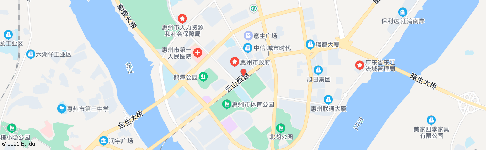 惠州东方学院_公交站地图_惠州公交_妙搜公交查询2025