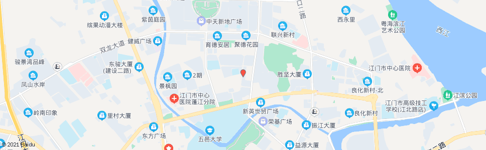 江门丰乐市场_公交站地图_江门公交_妙搜公交查询2025