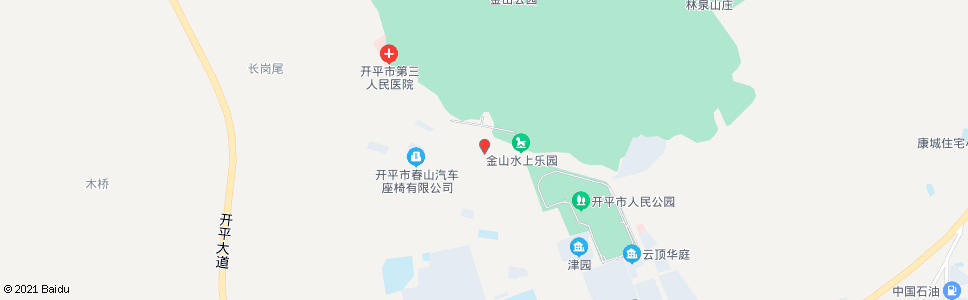 江门金山公园站_公交站地图_江门公交_妙搜公交查询2024