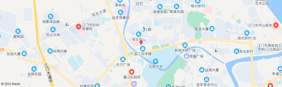 江门嘉盈苑_公交站地图_江门公交_妙搜公交查询2025