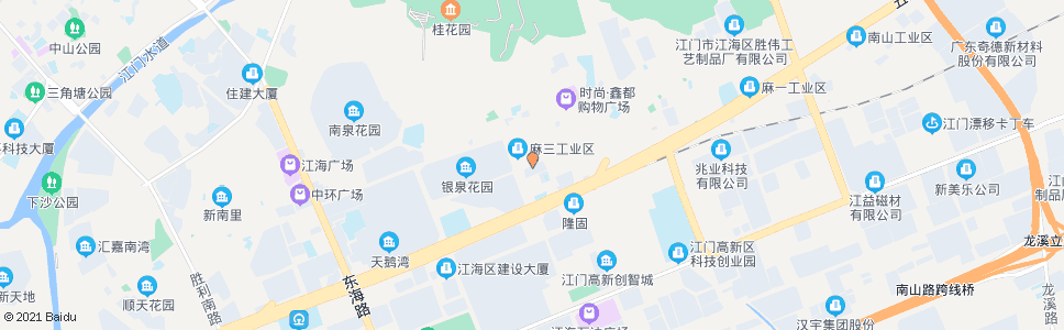 江门麻园站_公交站地图_江门公交_妙搜公交查询2025