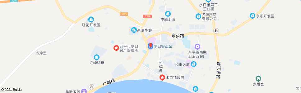 江门水口客运站_公交站地图_江门公交_妙搜公交查询2025