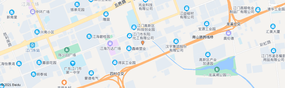 江门高新区门诊部_公交站地图_江门公交_妙搜公交查询2025