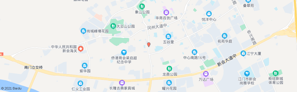 江门新桥路2_公交站地图_江门公交_妙搜公交查询2024