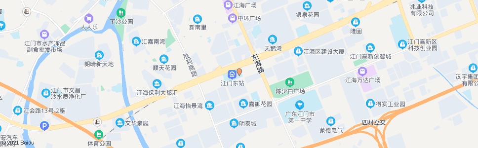 江门城轨站_公交站地图_江门公交_妙搜公交查询2025