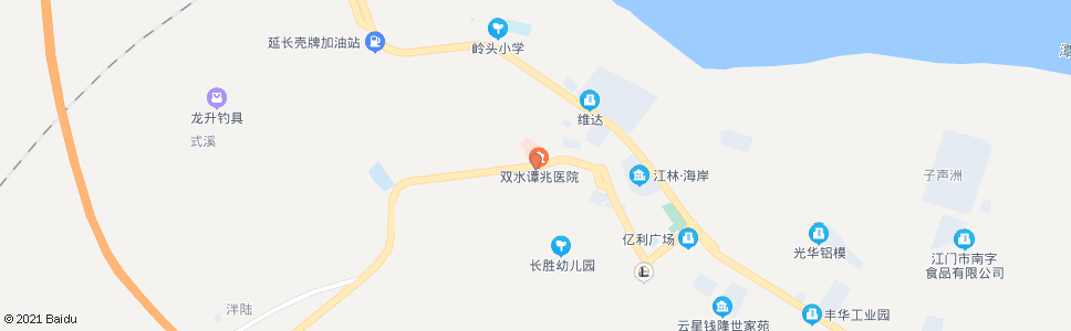 江门双水医院_公交站地图_江门公交_妙搜公交查询2025