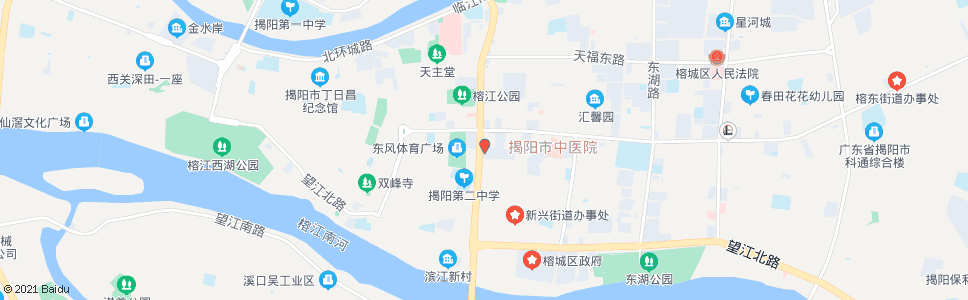 揭阳进贤门市场西场_公交站地图_揭阳公交_妙搜公交查询2024