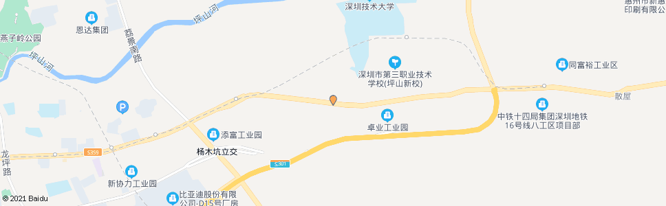 深圳咸水湖_公交站地图_深圳公交_妙搜公交查询2024