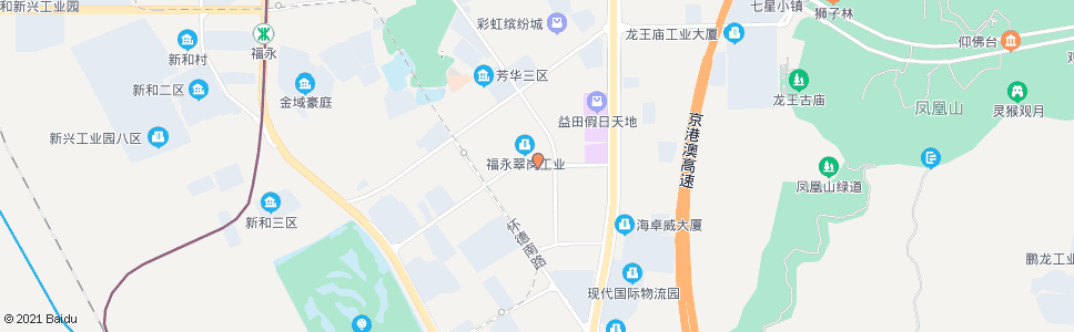 深圳翠岗西路口_公交站地图_深圳公交_妙搜公交查询2024