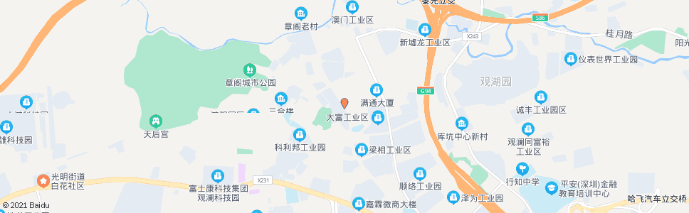 深圳塘前村_公交站地图_深圳公交_妙搜公交查询2024