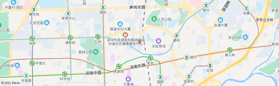 深圳红桂中学_公交站地图_深圳公交_妙搜公交查询2024